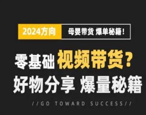 短视频母婴赛道实操流量训练营，零基础视频带货，好物分享，爆量秘籍 - 搞薯条网-搞薯条网