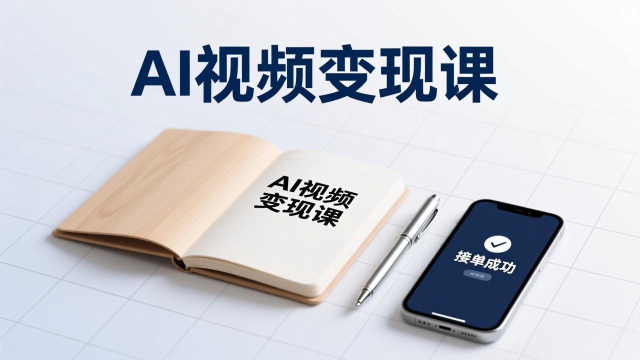AI视频变现课,学完即可创作短片、接商单,实现副业增收,单项目报价可达千元-搞薯条网