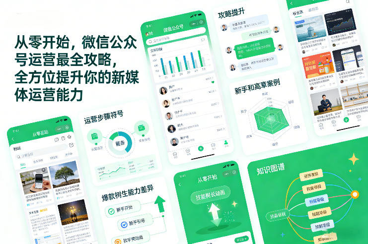 从零开始,微信公众号运营最全攻略,全方位提升你的新媒体运营能力-搞薯条网
