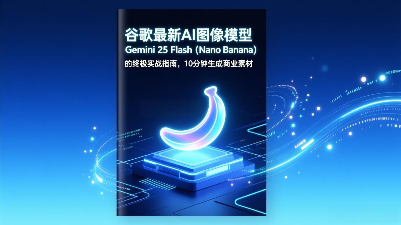 谷歌最新AI图像模型Gemini 2.5 Flash(Nano Banana-搞薯条网