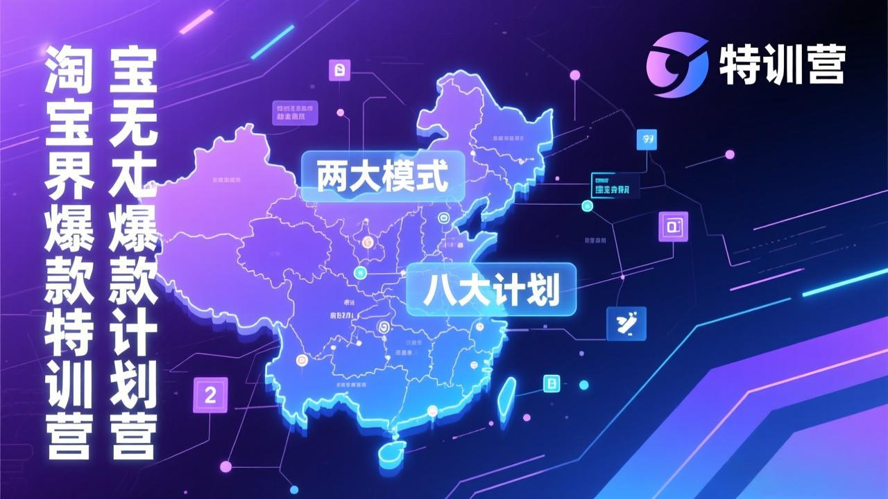淘宝无界爆款训练营:2026年1月杭州线下高端集训课,3天构建两大模式八大计划体系-搞薯条网