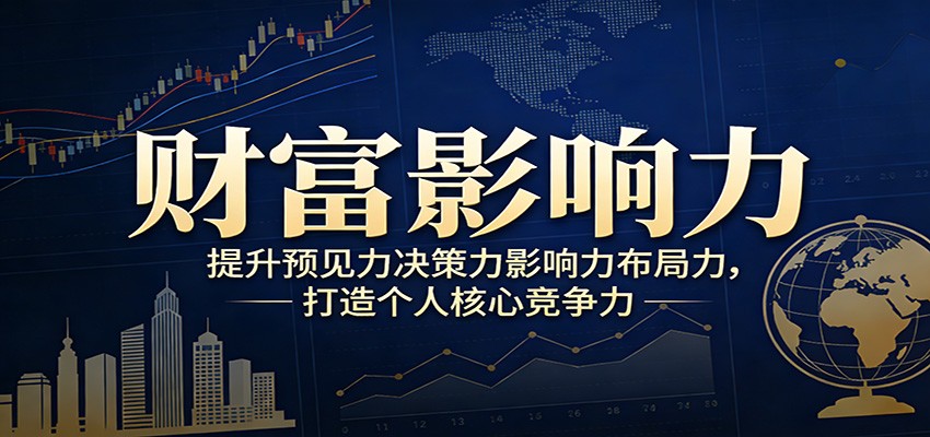 财富影响力提升,构建顶层布局思维,实现人生与事业双向升级-搞薯条网