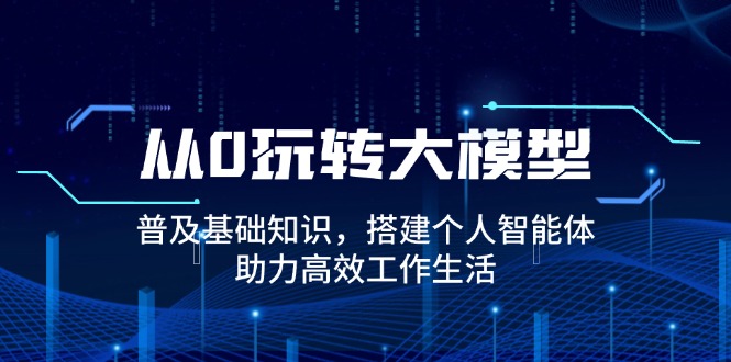 从0玩转大模型，普及基础知识，搭建个人智能体，助力高效工作生活 - 搞薯条网-搞薯条网